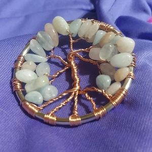 Morganite Tree of Life